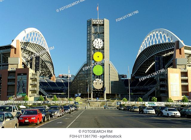 Seattle, WA, Washington, Qwest Field, Seahawks, football stadium