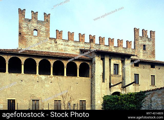 colleoni's castle, malpaga, italy