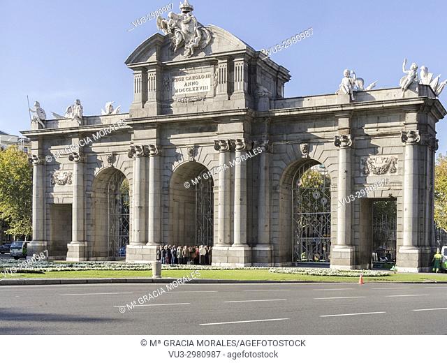 Puerta de Alcalá. Madrid, Spain