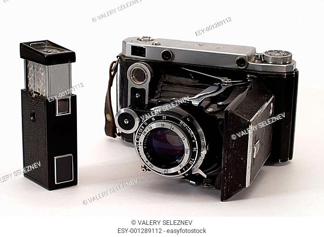 two old photocameras