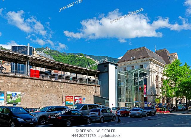 Avenue des Alpes, Bahnhof, Strassenszene