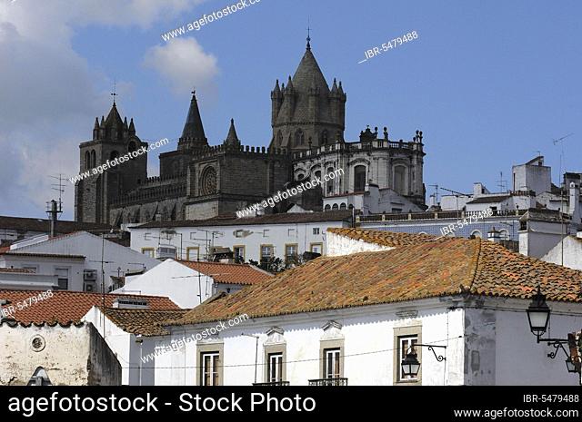Cathedral, Evora, Alentejo, Portugal, Europe