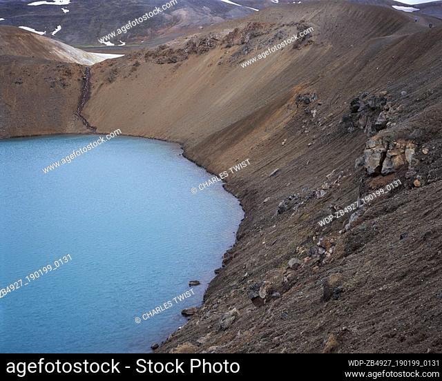 Viti volcanic crater, Lake Myvatn area, Iceland