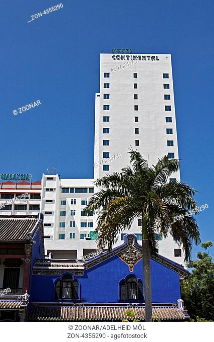 Das Hotel Continental, Cheong Fatt Tze, Blue Mansion, Georgetown, Penang, Malaysia, Südostasien Hotel Continental, Cheong Fatt Tze, Blue, Mansion, Georgetown