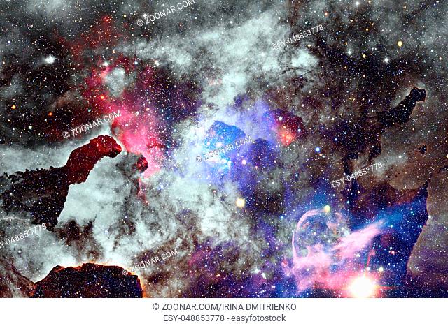 Nebula in space. Elements of this image furnished by NASA