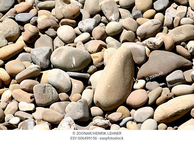 River rock pebbles