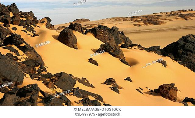 Tahaggart  Tassili Ahaggar  Sahara desert  Algeria