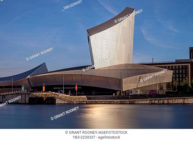 The Imperial War Museum North, Salford Quays, Manchester, England