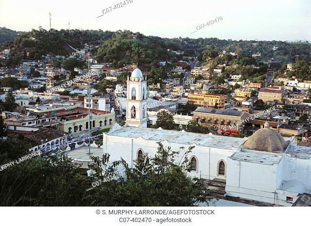 View of Papantla. Veracruz. Mexico