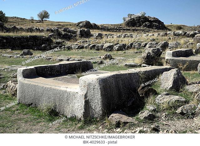 Ruins of the Hittite town of Hattuša, near Bogazkale, Çorum Province, Turkey