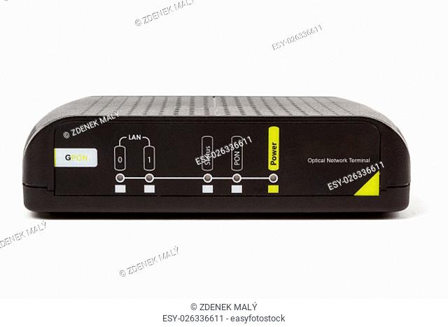 Passive Optical network, ONT end user optical network terminal