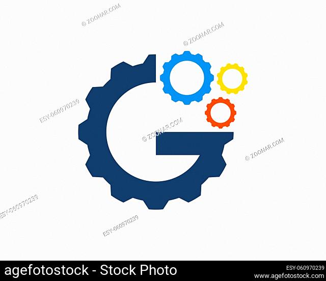 Repair gear with G letter initial