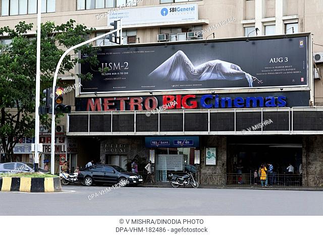 Metro cinemas hall theatre Mumbai Maharashtra India Asia July 2012