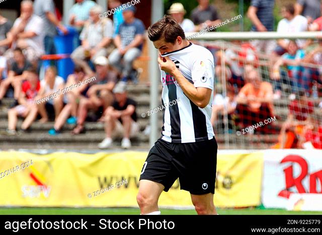 Damian Kaminski (Villingen 08), Portrait / Gesicht SBFV-Pokal - 2015/16: Finale: SV Oberachern vs. FC 08 Villingen