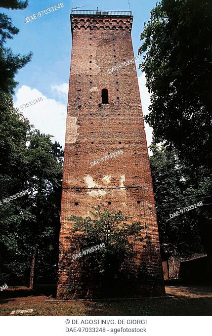 Castle tower, 1233, Novi Ligure, Piedmont, Italy, 13th century