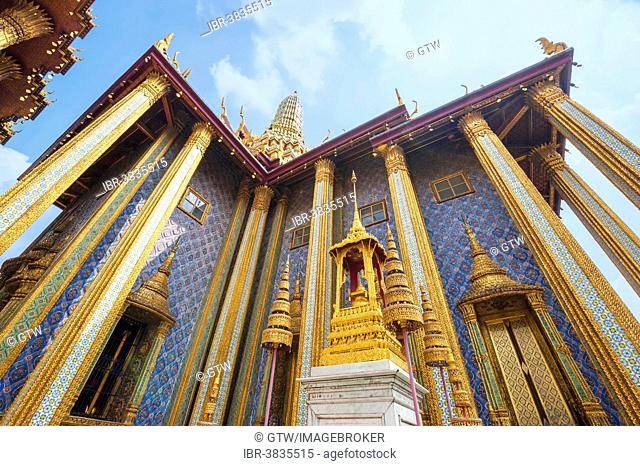 Phra Mondop in the Wat Phra Kaeo complex, Grand Palace, Bangkok, Thailand