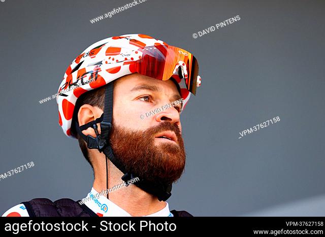 German Simon Geschke of Cofidis pictured at the start of stage sixteen of the Tour de France cycling race, from Carcassonne to Foix (179km), France