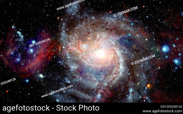 High quality space background. Elements of this image furnished by NASA