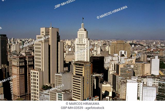 Banespa Bank; Martinelli Building; Forum; Center; Sao Paulo; Brazil