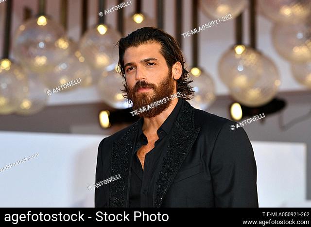 Can Yaman during Lost Illusions red carpet, 78th Venice International Film Festival, Italy - 05 Sep 2021