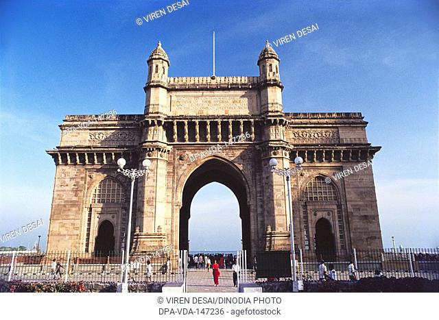 Gateway of India ; Bombay now Mumbai ; Maharashtra ; India