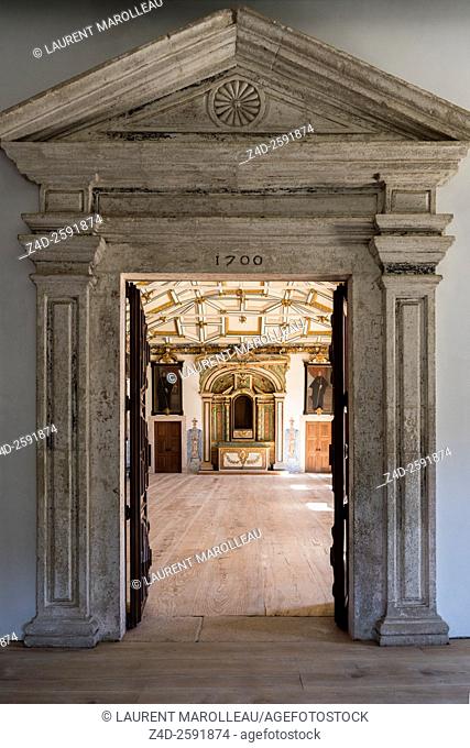 Entrance of the Chapter Room. Monastery of Saint Martin of Tibaes, ancient Mother House of the Portuguese Benedictine Congregation