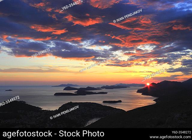 Dubrovnik Sunset, Croatia