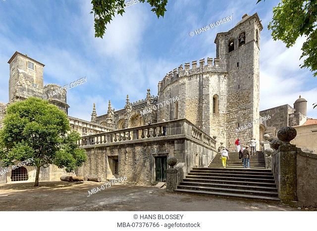Fortress of Tomar, Knights Templar castle, Templars, UNESCO heritage, Tomar, Santarém district, Portugal, Europe, Convento da Ordem de Christo