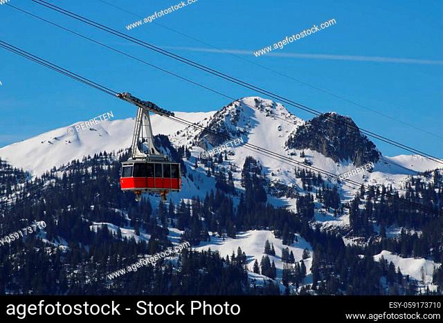 Chaserrugg cable car, Switzerland