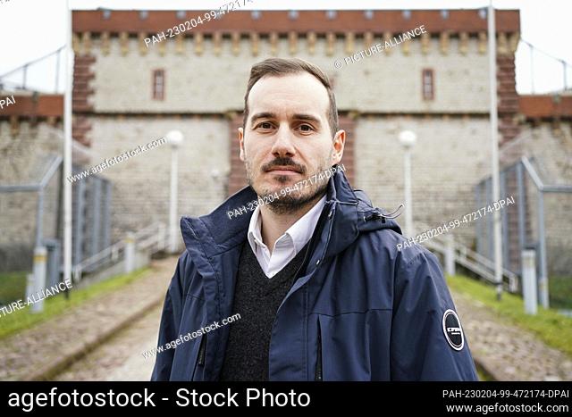 PRODUCTION - 03 February 2023, Baden-Württemberg, Bruchsal: Dennis Herrmann, Managing Director of the Correctional Labor Department