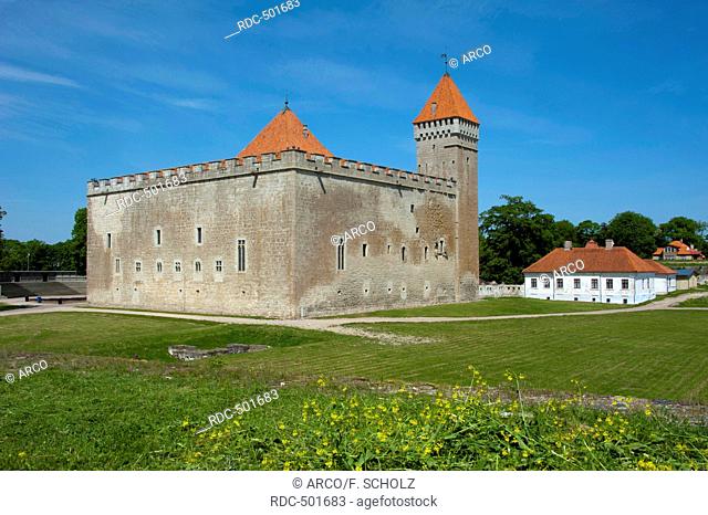 Castle, Kuressaare, Island Saaremaa, Estonia, Baltic states, Europe / museum