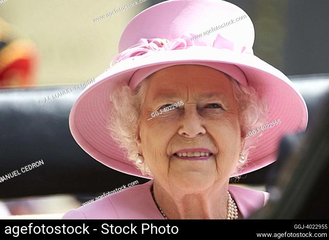 Queen Elisabeth II and Prince Philip, The Duke of Edinburgh Attend The Second Day Of Royal Ascot on June 20, 2012 in Ascot, England