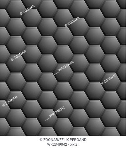 dark hexagon pattern