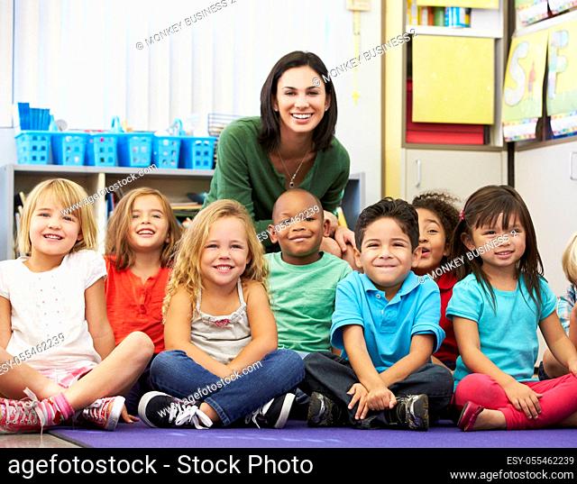 preschool, kindergarten group