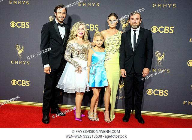 The 69th Emmy Awards At The Microsoft Theater In Los Angeles, California Featuring: Jennifer Nettles, Stella Parton, Alyvia Alyn Lind Where: Los Angeles