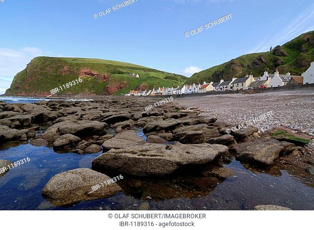 Pennanen fishing village on the north coast of Scotland, Scotland, UK, Europe
