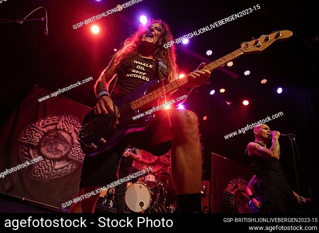 Bergen, Norway. 06th, June 2023. The British hard rock band British Lion performs a live concert at Ole Bull Scene in Bergen