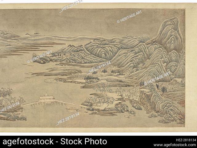 Snow Clearing on Mountains and Rivers, after Wang Wei, 16th-17th century. Creator: Unknown