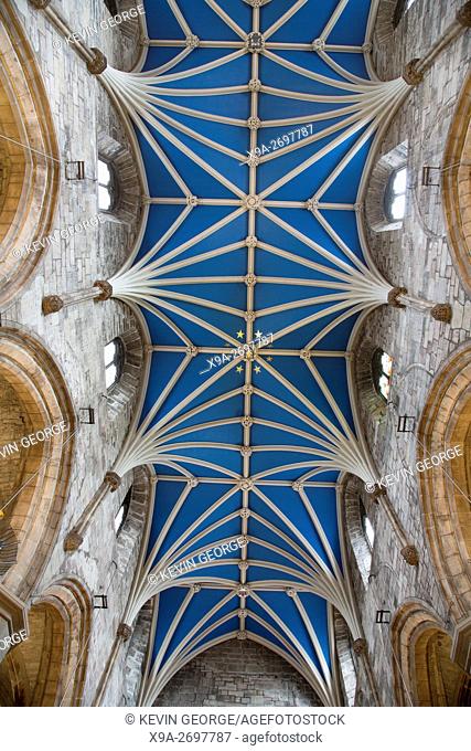 Roof and Ceiling, St Giles Cathedral Church, Edinburgh; Scotland