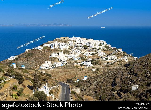 Kastro village, Sifnos island, Cyclades, Greece