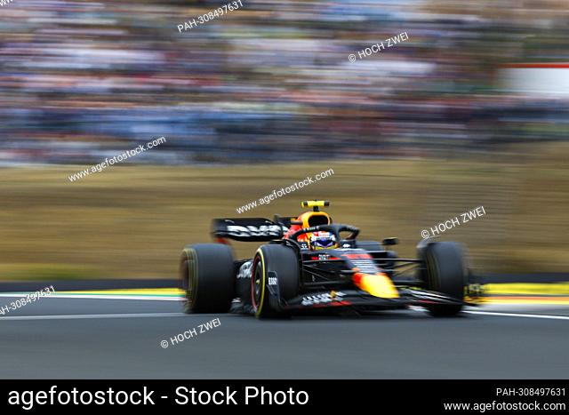#11 Sergio Perez (MEX, Oracle Red Bull Racing), F1 Grand Prix of Hungary at Hungaroring on July 31, 2022 in Budapest, Hungary. (Photo by HIGH TWO)