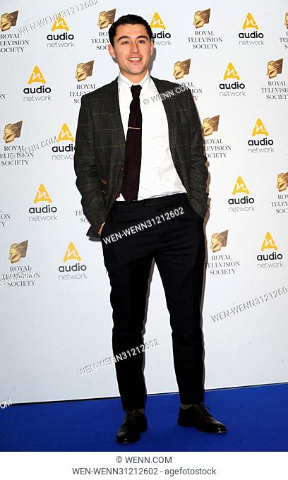 The Royal Television Society Programme Awards held at the Grosvenor House Hotel, Park Lane - Arrivals Featuring: Joe Gill
