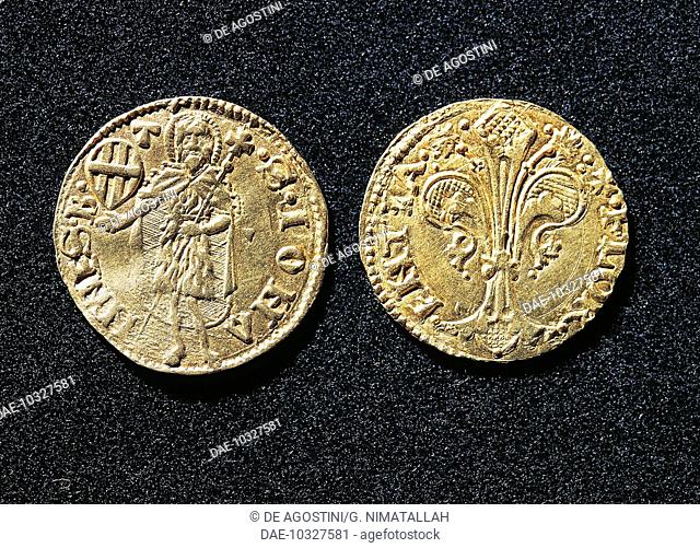 Fiorino, obverse and reverse. Florence, 16th century.  Florence, Museo Nazionale Del Bargello (Bargello National Museum)