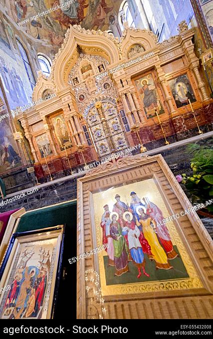 Churh of the Savior on Spilled Blood, Saint Petersburg, UNESCO World Heritage, Russia