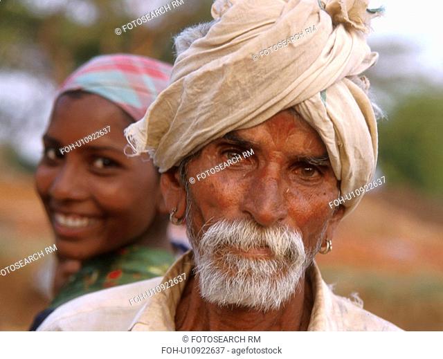 person, elderly, faces, india, people