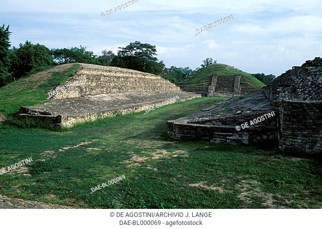 Court 3 for Juego de Pelota (Mesoamerican ballgame), El Tajin (Unesco World Heritage List, 1992), Veracruz, Mexico. Classic Veracruz culture (or Gulf Coast...