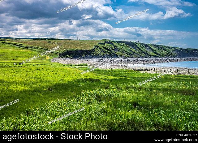 Europe, Republic of Ireland, Clare County, coastline between Spanish Point and Lahinch