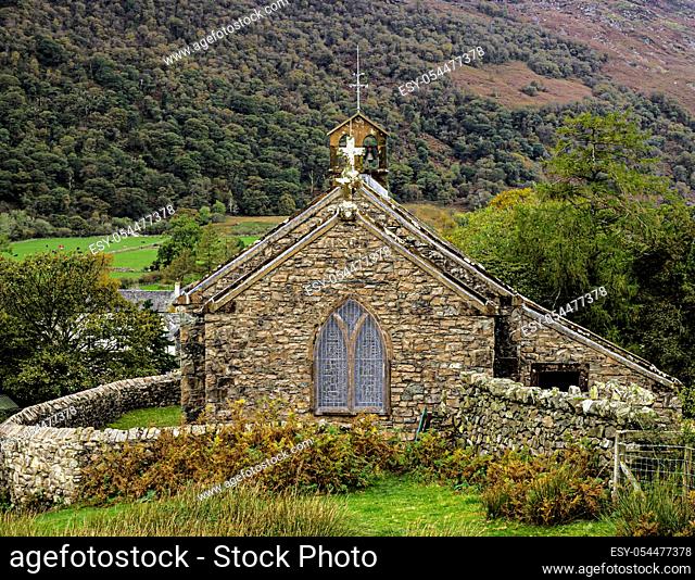 The chapel at Buttermere in the Lake District