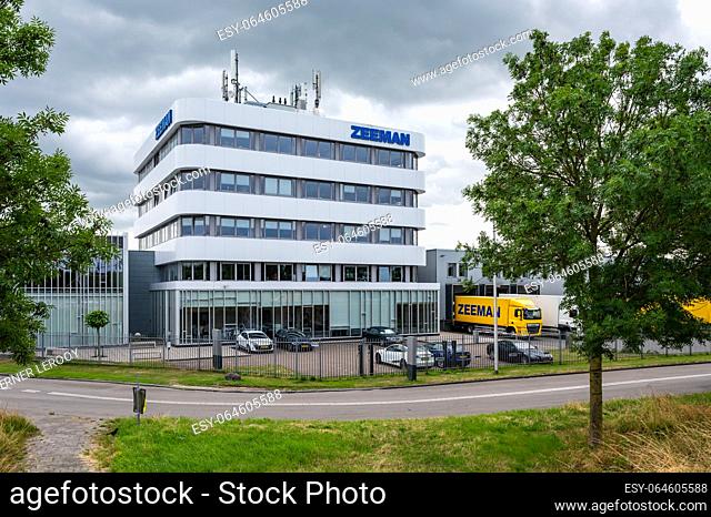 Alphen aan den Rijn, Holland, The Netherlands, July 10, 2023 - Headquarters of the Zeeman textile company