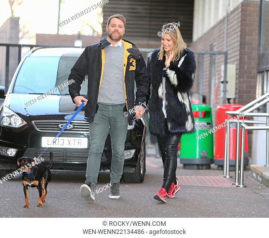 Brian McFadden and wife Vogue Williams outside ITV Studios Featuring: Brian McFadden, Vogue Williams Where: London, United Kingdom When: 02 Feb 2015 Credit:...